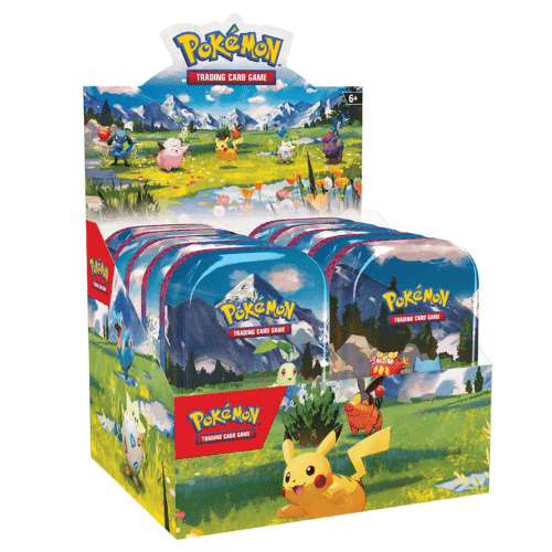 Display – 10 Mini Tins – Pokémon – ME2.5 – Héros Transcendants – FR
