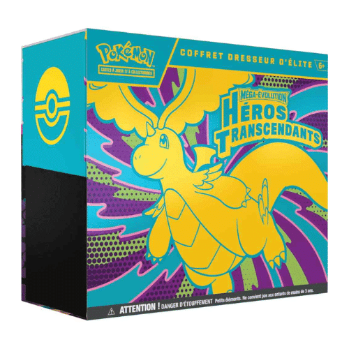 ETB – Coffret Dresseur d’Elite – Pokémon – ME2.5 – Héros Transcendants – FR