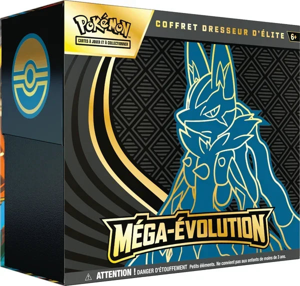 Pokémon – Coffret Dresseur d'Élite ME01 : Méga-Évolution – Lucario