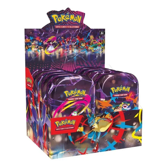 Pokémon – Display de Mini Tins ME01 : Méga-Évolution – Méga-Héroïsme
