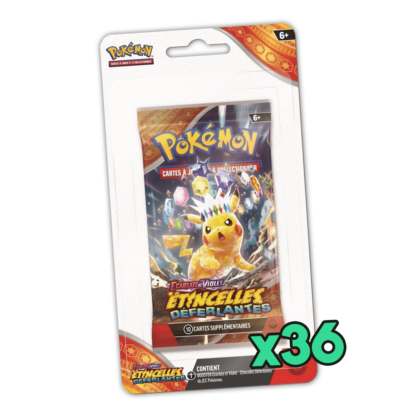 [SCELLE] Case Booster sous Blisters EV08 x36 - Etincelles Déferlantes [FR]